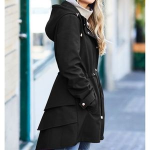 Women's Large Weatherproof Anorak Coat